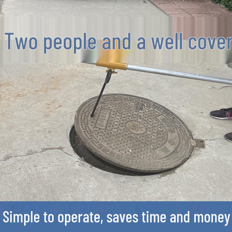 Telescopic Manhole Cover Opening Tool