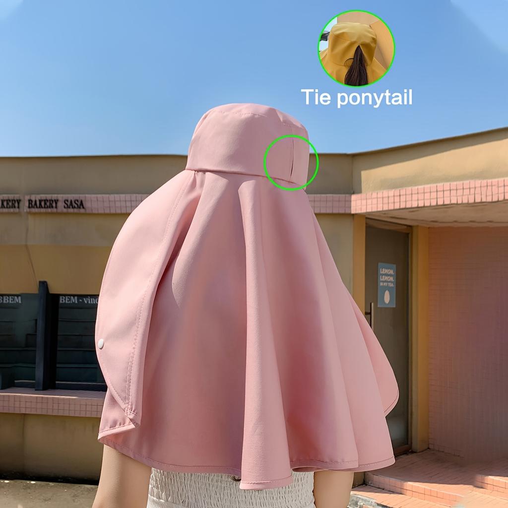 Шаль с широкими полями для защиты от солнца, элегантная летняя солнцезащитная пляжная шляпа для путешествий и женщин