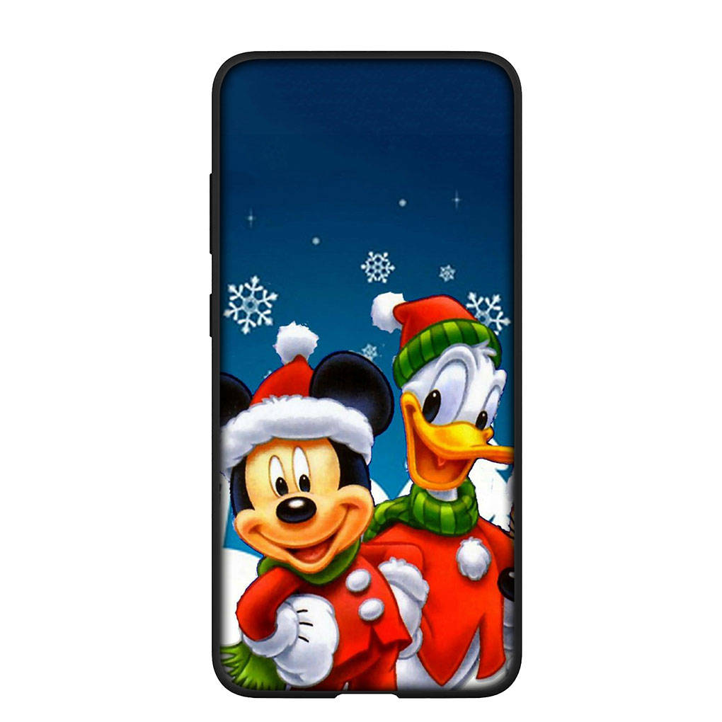 Чехол для Samsung Galaxy S25 S24 S23 iPhone 16 15 Xiaomi Redmi Note 14 13 12 16E 11 Pro Max OPPO Moto Huawei Anime Merry Christmas Mickey Minnie Cover