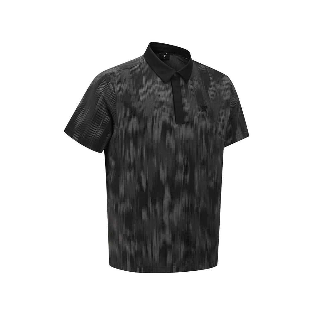 ANEW GOLF Men Mosaic Pattern T-Shirt_Bk