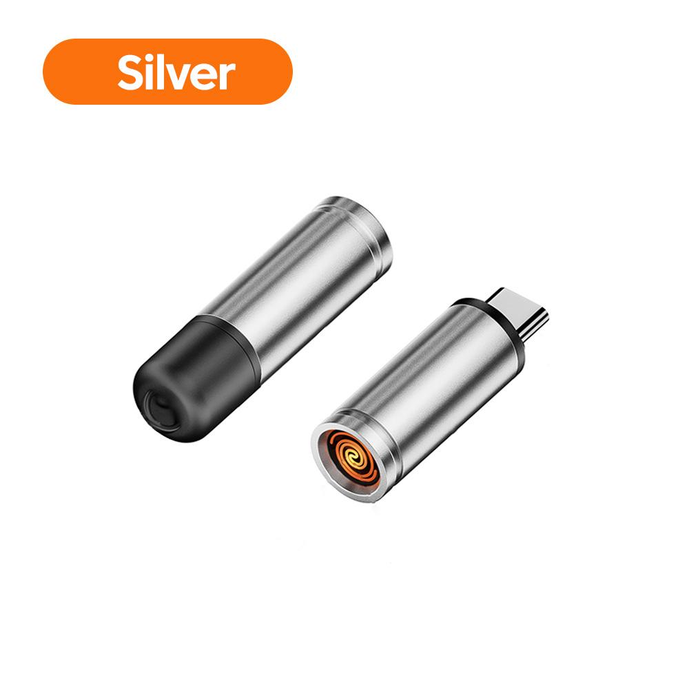 USB-C Rechargeable Arc Lighter - Windproof Flameless Electronic Lighter for Outdoor Use, Portable & Safe Ignition Tool