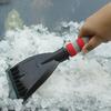 Раздвижная автомобильная лопата для снега со скребком для льда, съемная лопата для снега, эффективный инструмент для уборки снега для зимнего аварийного комплекта
