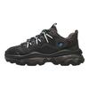 FILA Fusion Textile, Synthetic Leather Cushioning Abrasion Resistant Breathable Low top Casual Shoes Men's Black T12M341113FBB