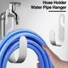 Garden Hose Hanger Stainless Steel Wall Mount Watering Tubing Hook Heavy