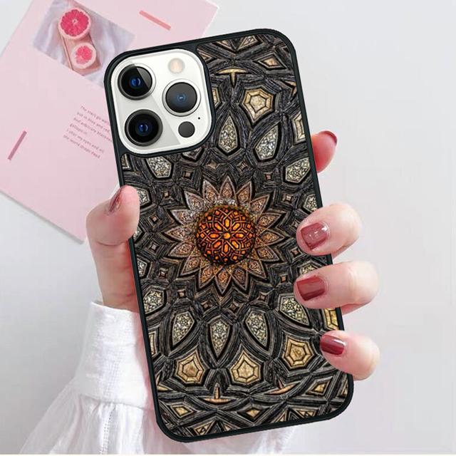 Ислам Мусульманская Мечеть Чехол-Ракушка Для iPhone 17 Air 15 16e 14 13 12 Pro Max 11 Pro Max Plus Чехол для Телефона