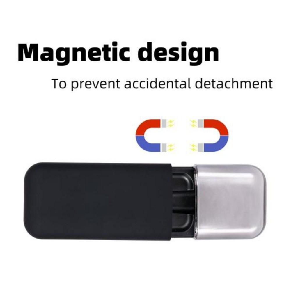 PULYRE Чехол для бритвы Портативный пластиковый футляр с ручным управлением Gillette Водонепроницаемый серый черный дорожный футляр 1 шт, 2 шт.) Серо-черный