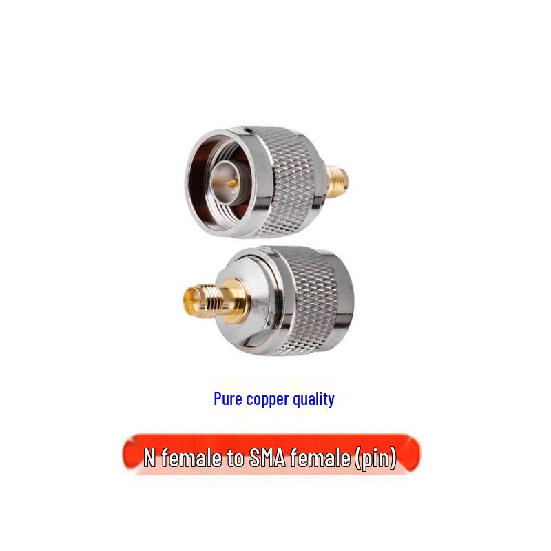 BNC Male to SMA Female RF Adapter for Walkie-talkie and Base Station Antennas