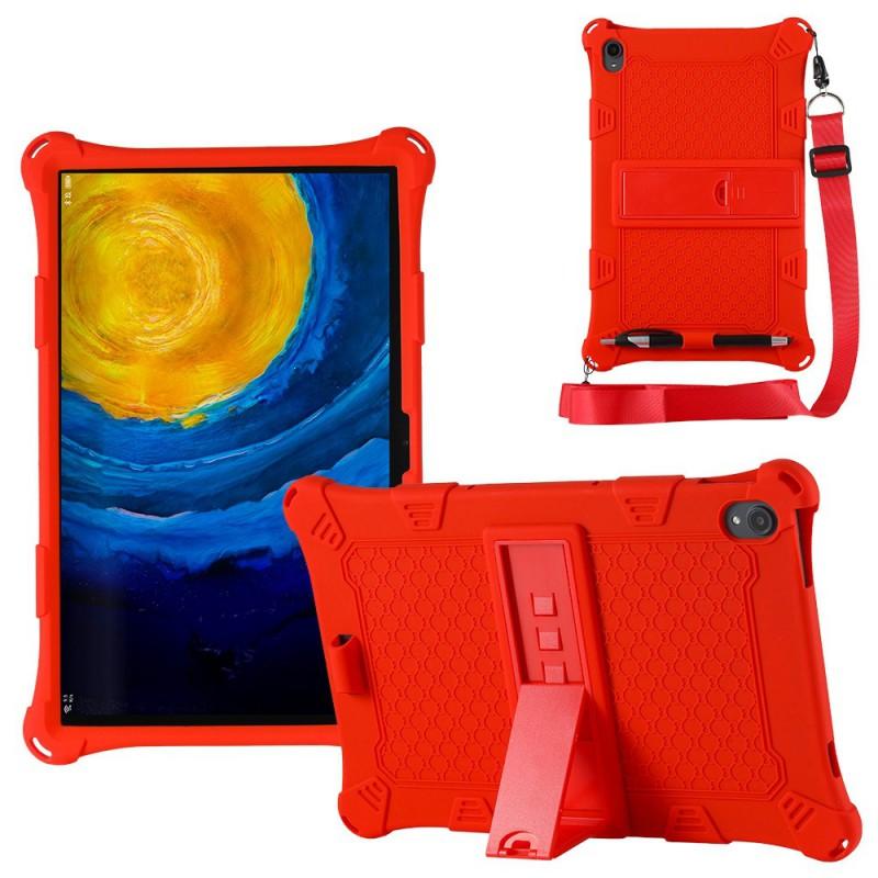 Slim Silicone Case Lenovo Xiaoxin Pad 11 Inch TB-J606F Pro 11.5 TB-J706F Standable Folio Cover With Pen Strap