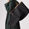 Lacoste Fashion Trend Large Capacity Pvc Tote Bag Shopping Handbag Shoulder Bag Women tote Ginger-Yellow NF3973AS-L26