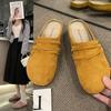 Fashion 2025 Spring Summer New Fashion Women‘s Shoes Non Slip Flat Shoes Outdoor Comfortable Casual Half Drag Slippers for Women