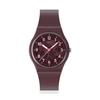 Часы THRU THE CROWN GLASS SO28R115 Красный [Swatch]