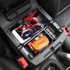 Органайзер для центральной консоли, подлокотник, ящик для хранения, контейнерный лоток для Jeep Wrangler JL Gladiator JT 2018-2022, интерьер автомобиля