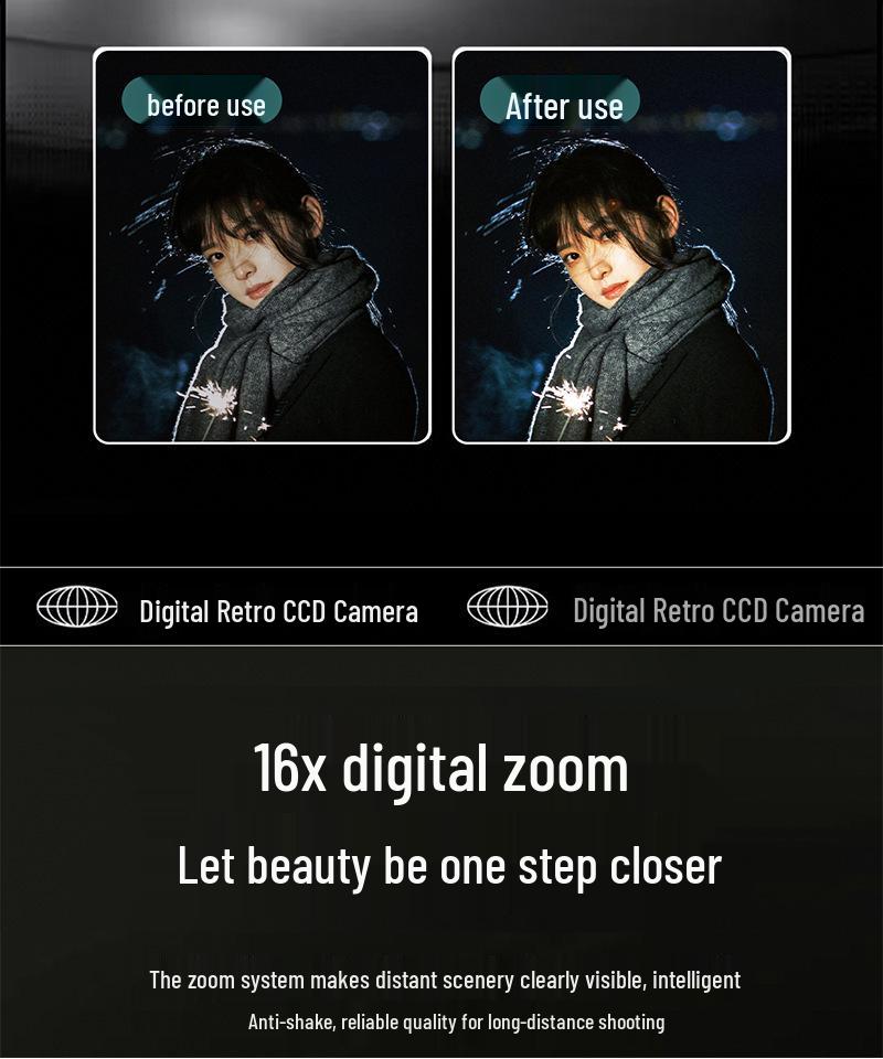 Цифровая камера HD с высоким разрешением Wi-Fi для студентов и детей