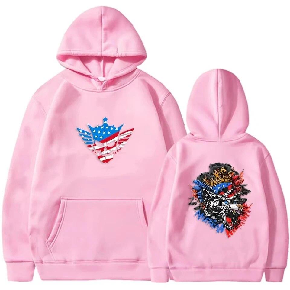 Толстовка Cody Rhodes The American Nightmare Пуловер Толстовка с изображением Одежда с принтом Теплый спортивный пуловер для отдыха унисекс