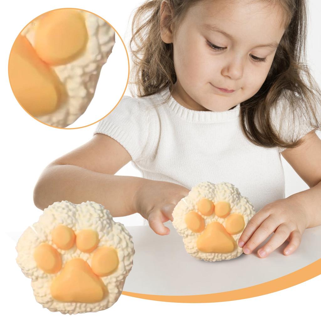 Cat Rice Ball Squeezing Decompression Toy Popular Imitation Silicone Slow Large Decompression Pressure Relief