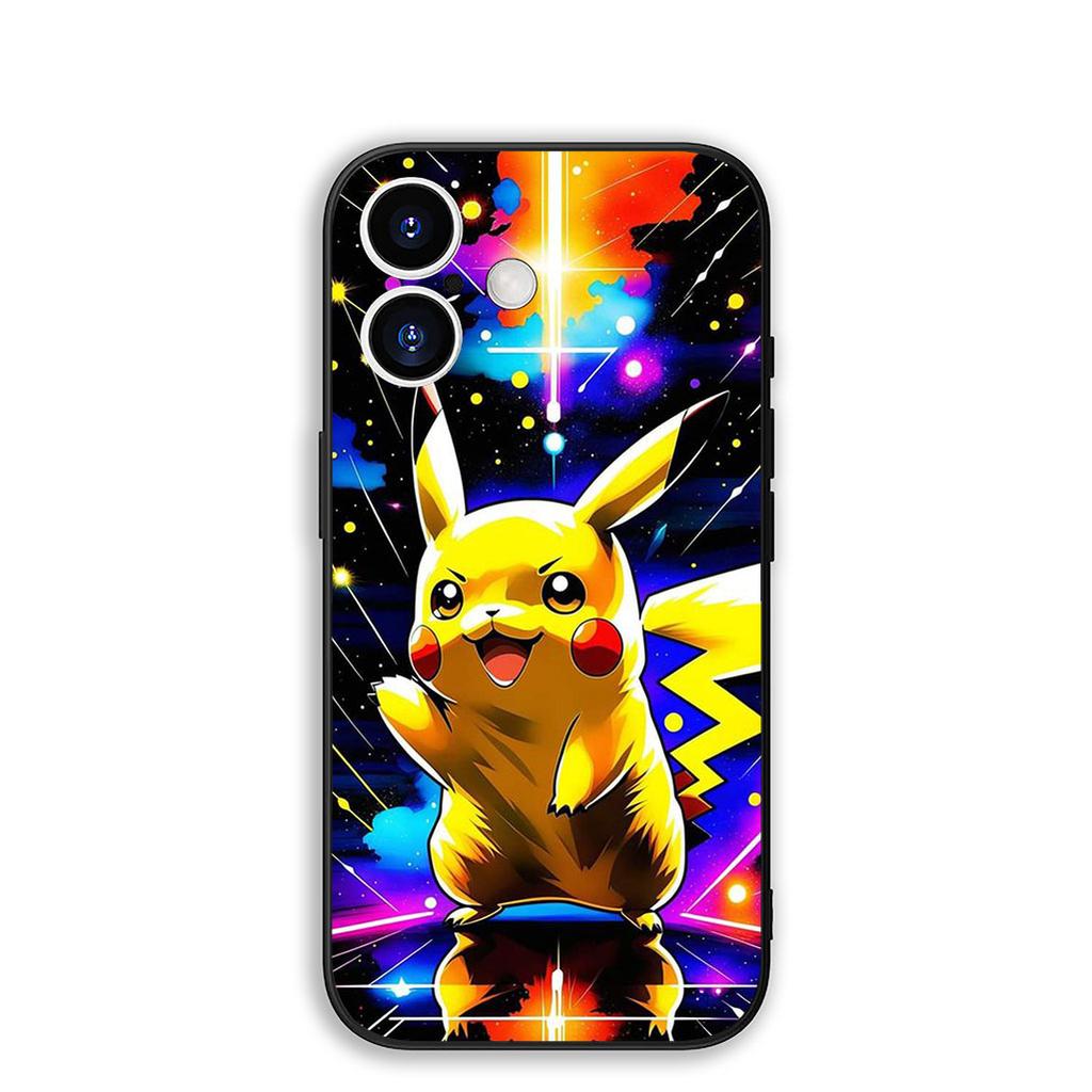 for Motorola Moto G86 G57 G67 G24 G15 G54 Power G13 G14 G34 G35 G45 G60 G53 G55 G64 G75 G72 Case P-Pokemons GO Gengar P-Pikachus