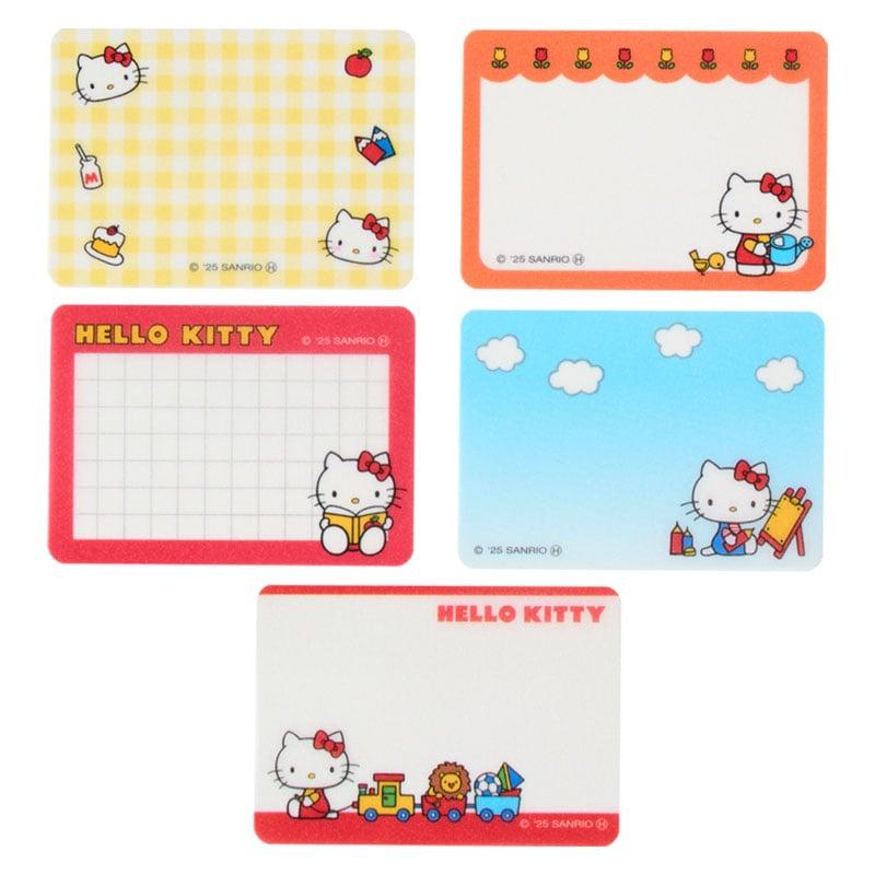Sanrio Petit Collection Блокнот с блестками на липкой основе Hello Kitty Япония НОВЫЙ