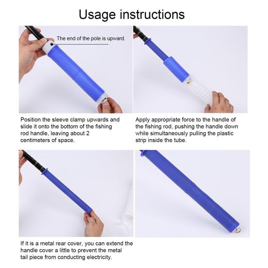12/17/24/35 см Термоусадочная рукоятка Рукоятка для удочки Нескользящая рукоятка для удочки Рукоятка для бадминтонной ракетки Рукоятки ручных инструментов Силиконовая трубка