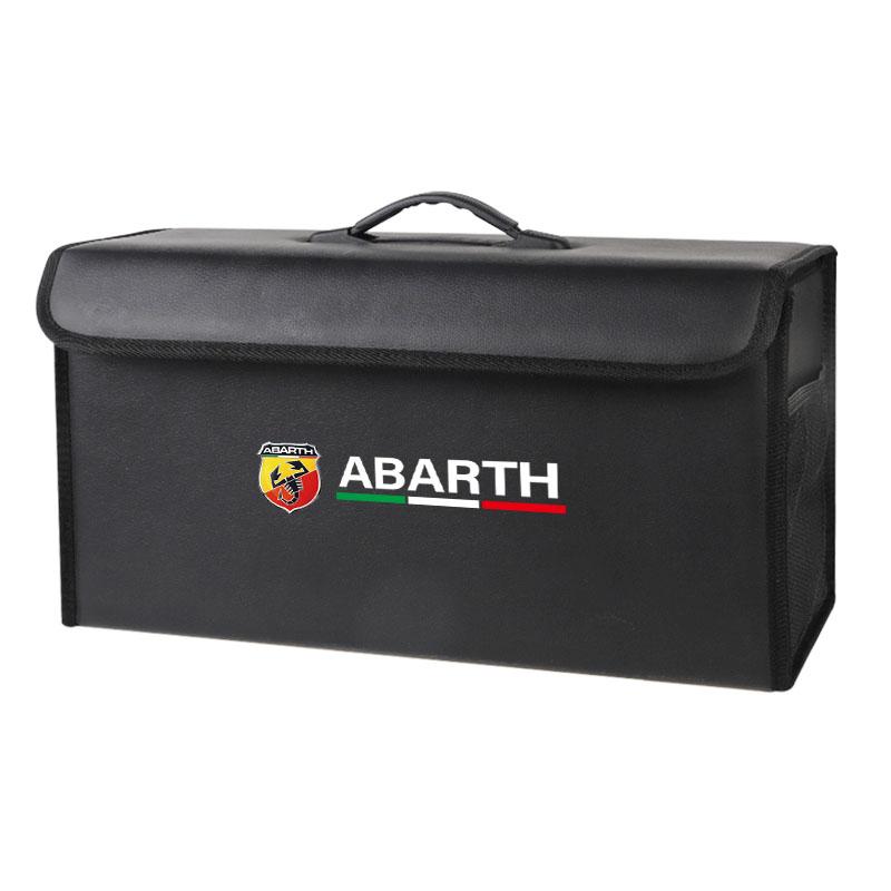 GGBFQ1 Car Trunk Storage Box Foldable Sundries Organizer Bag For Abarth Fiat 500 Tipo FR Punto Ducato Stilo Palio Bravo Pondo Viaggio