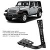 Car Metal Pedal Left Side Foot Rest Decoration Accessory Fit for Jeep Wrangler JK 20082017