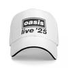 Летние Кепки-Бейсболки O-Oasis Live 25 2025 Тур Для Мужчин Женщин Папина Кепка Головной Убор Для Формальный Бег Гольф Регулируемая