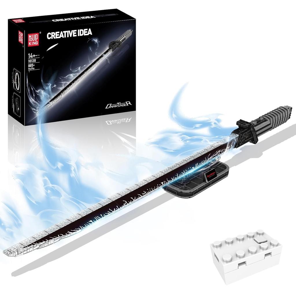 MOULD KING 10138 Star Plan Toys The Darksaber Building Block Assembly Lightsable Brick Set Educational Kids Christmas Gift