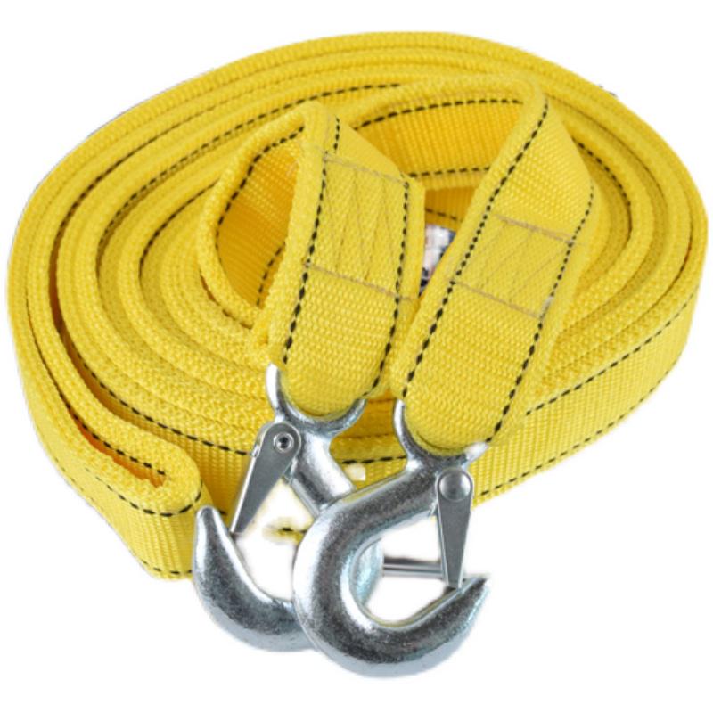 Heavy-Duty Off-Road Tow Rope with Hooks for Trucks and Trailers