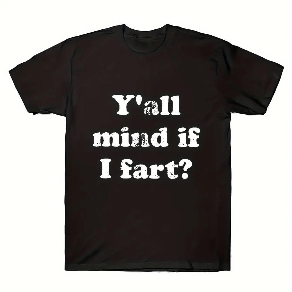 Unique I Love To Fart Graphic Print Crew Neck Short Sleeve TShirt for Unisex Comfortable Breathable and Fashionable Casual Wear