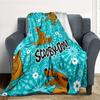 1 шт. Плед Scooby-Doo для улицы, легкий фланелевый, мягкий и теплый, для использования в любое время года, для дивана, на открытом воздухе018