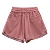Plus Size Women's Wide-Leg High Waist Summer Beach Shorts - Loose, Slim Fit, Korean Style Pajama-Style