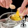 304 Stainless Steel Egg Cracker Double Head Egg Opener Egg Accessories Egg Top Remover  Boiled Egg