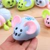 Kids Animal Pullback Toy Mouse With Plastic Construction For Preschool Entertainment And Learning