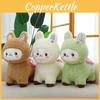 Plump Adorable Alpaca Plush Toy Companion Floral Pattern Kid Doll Gift Birthday