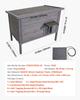 Heated Cat House, Insulated Wooden Cat House for Outdoor Cats, Waterproof Feral Kitty Shelter with Heating Pad, PVC Flap Door & Openable Asphalt Roof