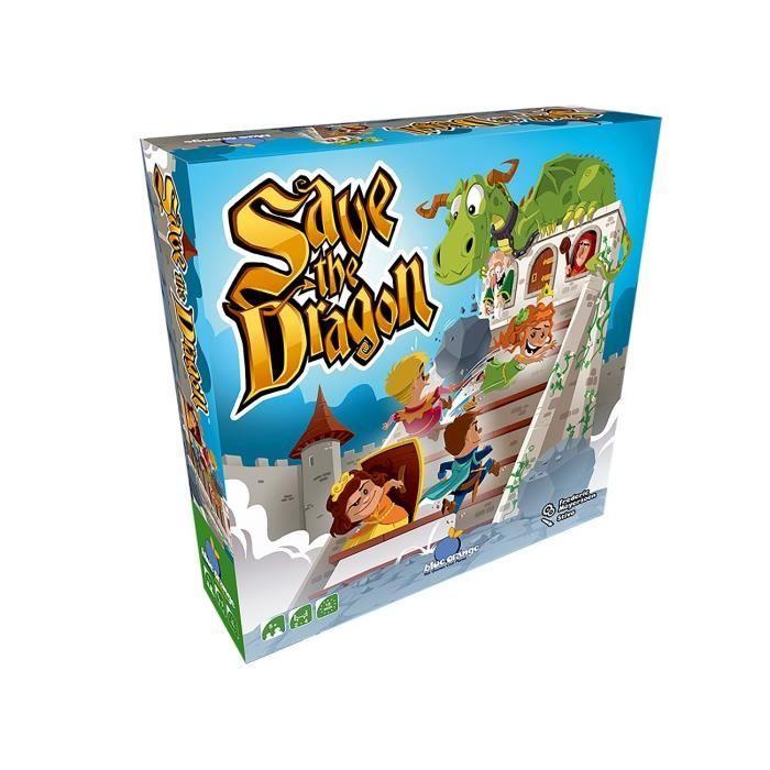 Jeu de société - BLUE ORANGE - Save The Dragon - 2 joueurs ou plus - 30 min - Mixte
