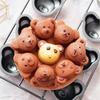 Форма для выпечки 'Мишка' на 8 ячеек, форма для мадлен, форма для выпечки маффинов в виде мультяшных животных, инструмент для украшения из углеродистой стали для домашней выпечки своими руками