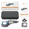 Neoteck Digital Micrometer Thickness Measuring Instrument 0-25mm LCD display