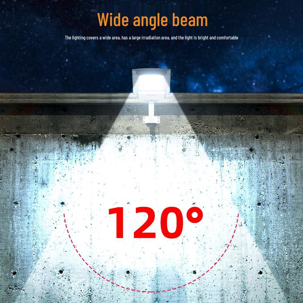 Super Bright LED Solar Street Light with Motion Sensor for Outdoor Courtyard and Rural Home Lighting
