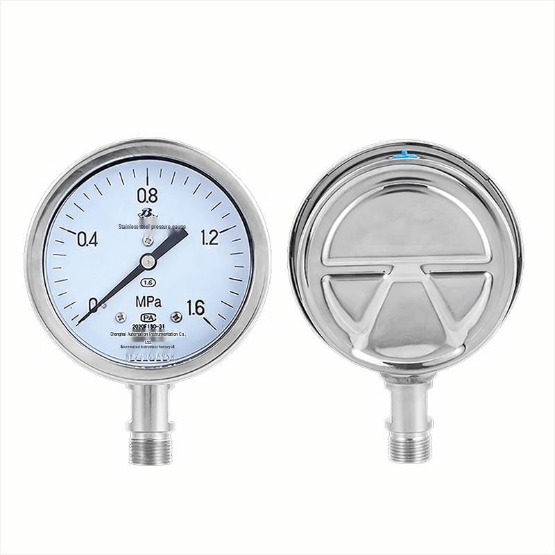SYCIF Y-100BF Stainless Steel Pressure Gauge