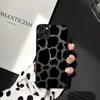 Fashion Leopard Pattern Matte Case For iPhone 12 11 Pro Max 7 8 Plus XS Max XR X 13 12 Mini SE 2020 Transparent Shockproof Cover