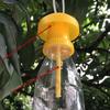 Fruit Fly Trap Killer Plastic Yellow Drosophila Trap Fly Catcher Pest Insect Control For Farm Orchard
