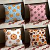 Crumbly cookie Cushion Cover Reversible Soft Durable Pillow Cover Home  Car MultiScene Use for Daily Comfort