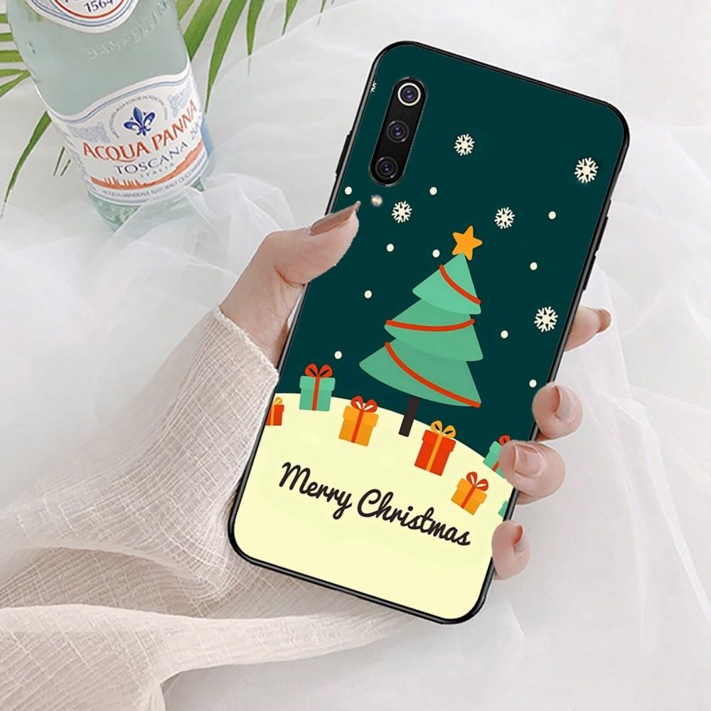Merry Christmas Tree Phone Case For Xiaomi Mi 5X 8 9 10 11 12 lite pro 10T PocoX3pro PocoM3 Note 10 pro lite