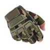 Мужские армейские военные велосипедные полуперчатки для страйкбола на открытом воздухе, боевые полуперчатки с пальцами