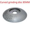 1pc Woodworking Wood Angle Grinding Wheel Tungsten Carbide Coating Bore Shaping Wood Grinding Wheel Angle Grinder Disc