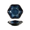 Japanese Style Ceramic Dipping Dish Lotus-shaped Sauce Dish Decorative Mini Fruits Bowl  Restaurant