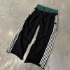 Брюки Y2K, винтажные спортивные штаны Harajuku с двойной вышивкой на талии для мужчин и женщин, повседневные широкие брюки в стиле хип-хоп с высокой талией, уличная одежда