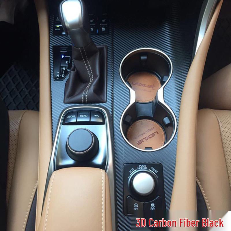 Наклейка на рычаг переключения передач из углеродного волокна для Lexus RX для RX200, RX300, RX450H. Улучшение интерьера.