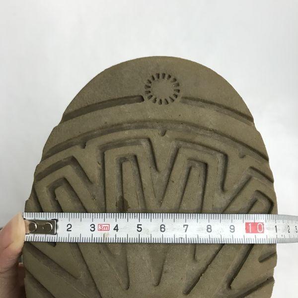 UGG дубленка теплые ботинки 24 USA7 коричневые(ИСПОЛЬЗОВАЛ)