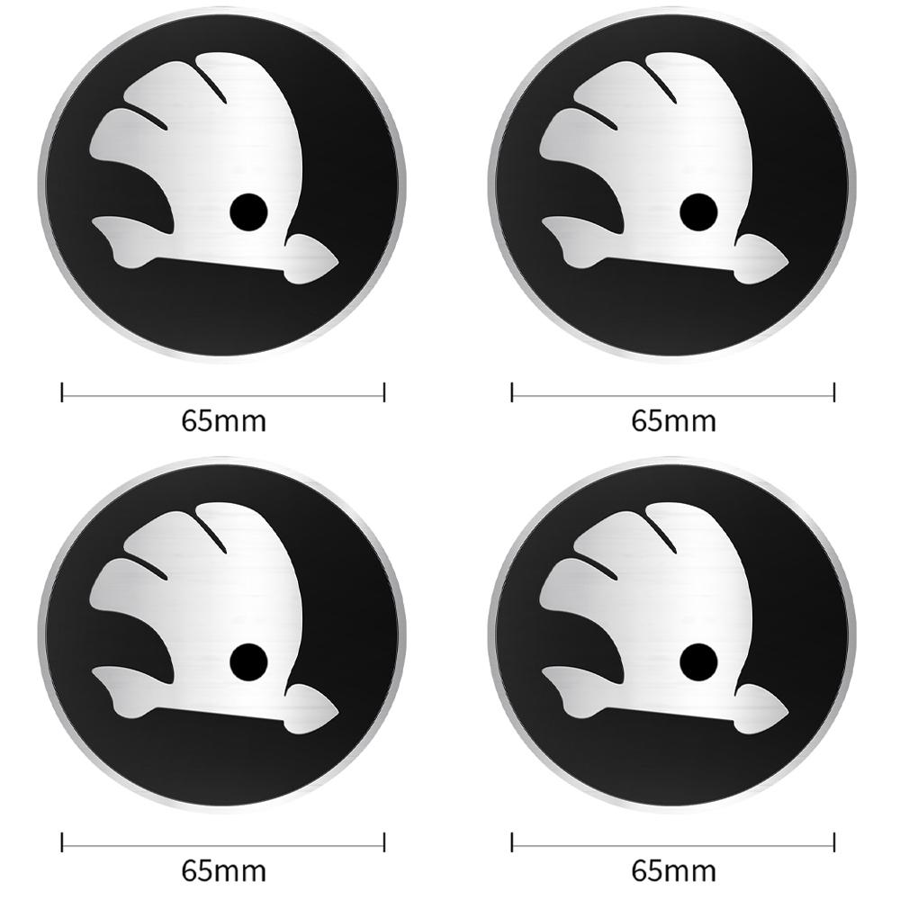 2025 Новые 4 шт. 56/60/65/68 мм Колпачки ступицы колеса Наклейка Накладка на диск колеса Для Skoda Octavia A5 3 2 VRS Vision Kodiaq Favorit Rapi